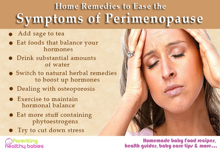 Symptoms of Perimenopause
