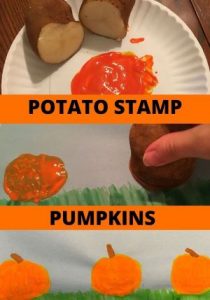 pumplin potato stamps