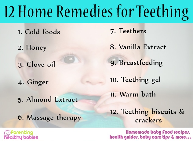 Home Remedies for Teething
