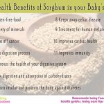 health benefits of sorghum in your baby’s diet