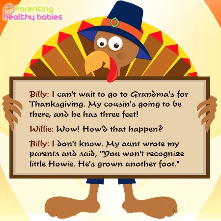 Thanksgiving jokes for kids