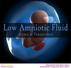 low amniotic fluid at 20 week ultrasound