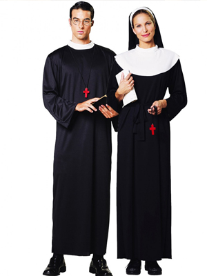 Pope and Nun costume