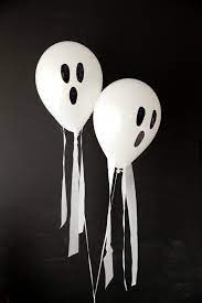 ghostly balloons