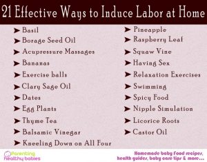 21 Effective Ways to Induce Labor at Home