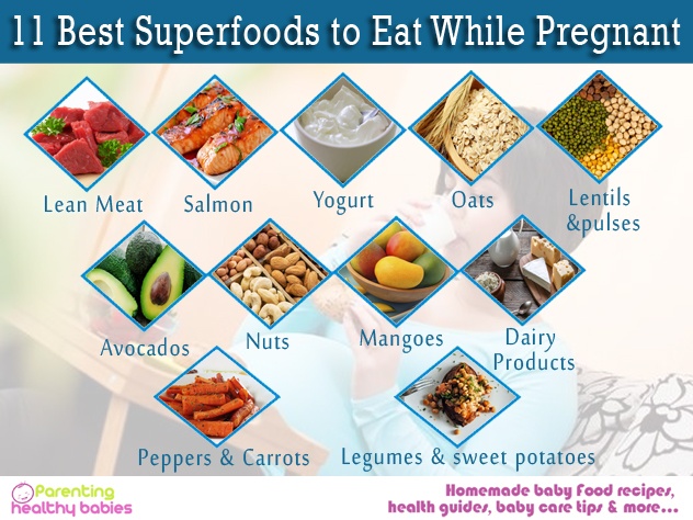 super foods while pregnant