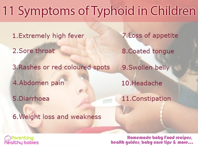 Typhoid in Children