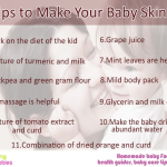 11 tips to make your baby skin fair