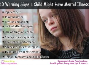 10 Warning Signs of Potential Psychological Problems in a Child