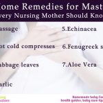 7 Home remedies for mastitis every nursing mother should know