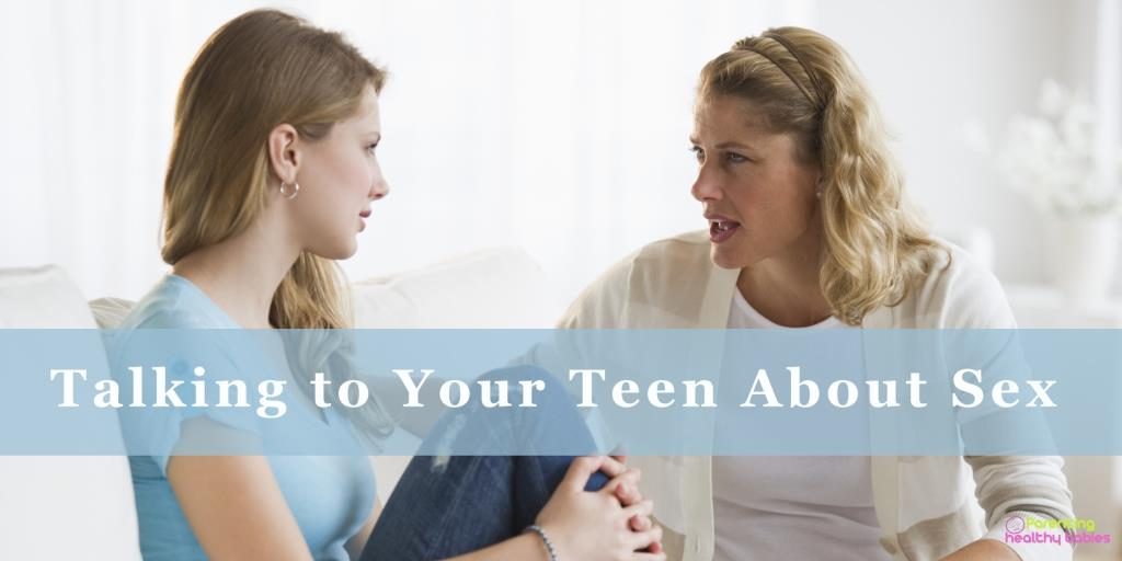 talking to teen about sex