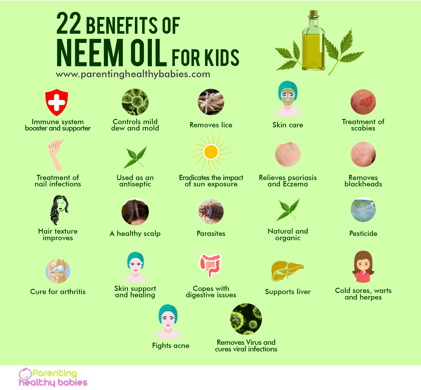 22 Benefits of Neem Oil for Kids