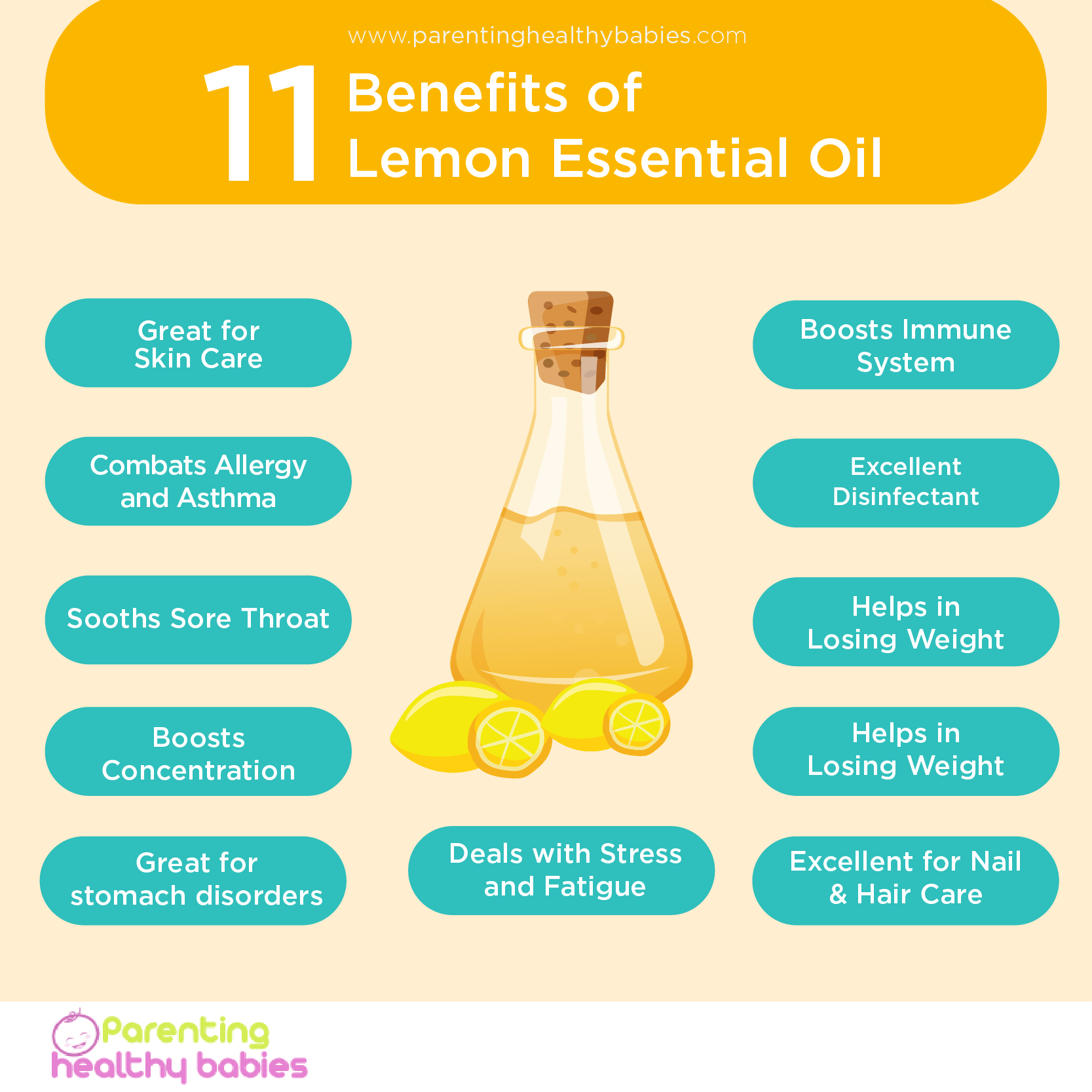 11 Benefits of lemon oil