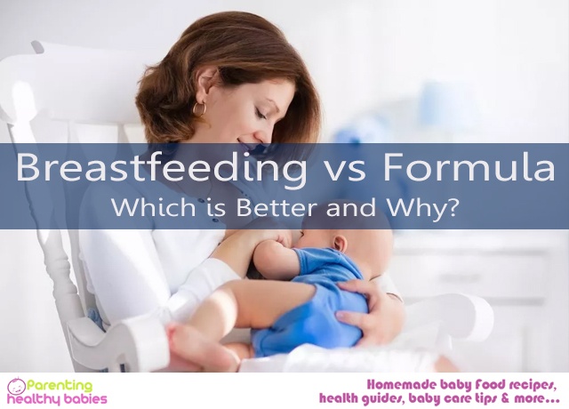Breastfeeding vs formula