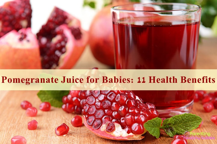pomegranate juice for babies