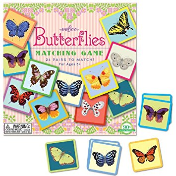 butterflies matching game