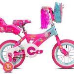 girls bike with doll seat