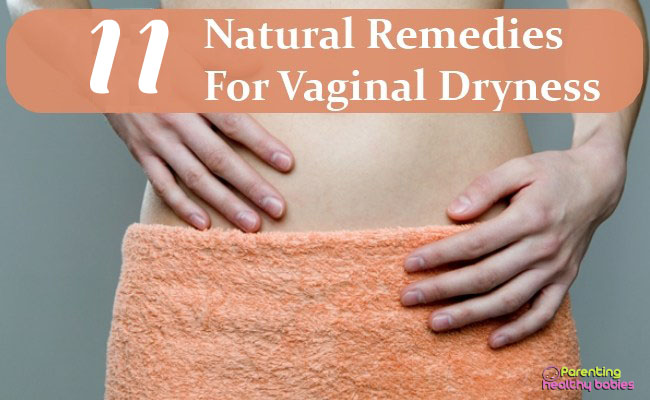 natural remedies for vaginal dryness