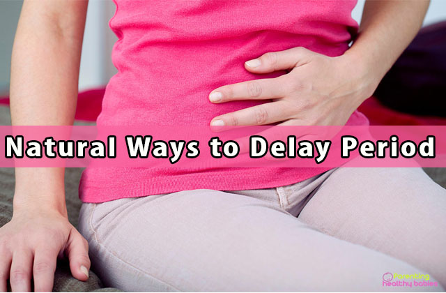 ways to delaying a period