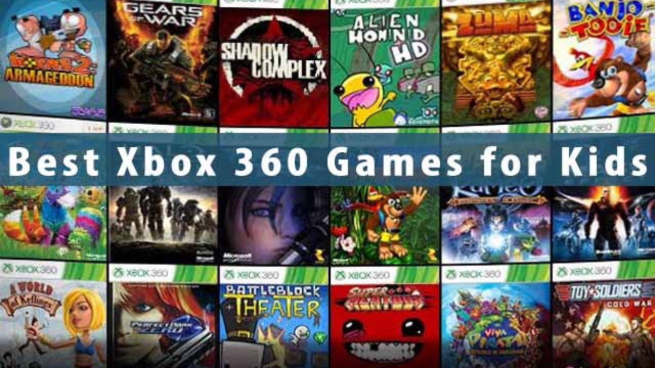 best xbox 360 kinect kid games