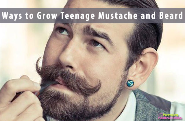 Ways to Grow Young Mustache and Beard