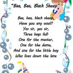 baa baa black sheep