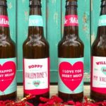 valentine beer labels