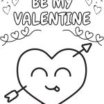 valentine coloring pages 1