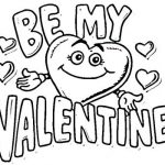 valentine coloring pages 1