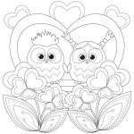 valentine coloring pages 2