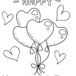 valentine coloring pages 4