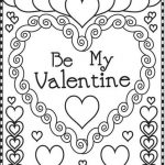 valentine coloring pages 6