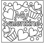 valentine coloring pages 7
