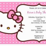 free printable hello kitty baby shower invitations Lovely 21 Free Baby Shower Invitations JPG PSD AI