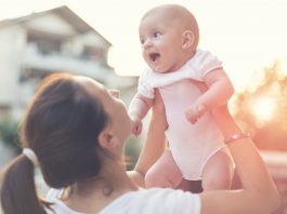 how to hold a baby