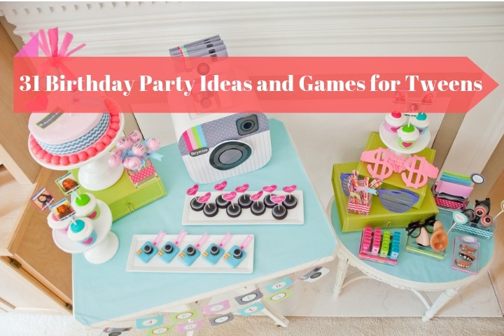 tween birthday party ideas
