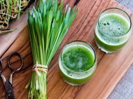 wheatgrass juice