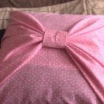 DIY Bow Pillow Cover