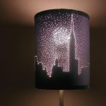 DIY City Lights Lampshade