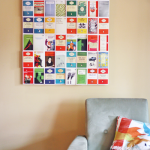 DIY Postcard Wall