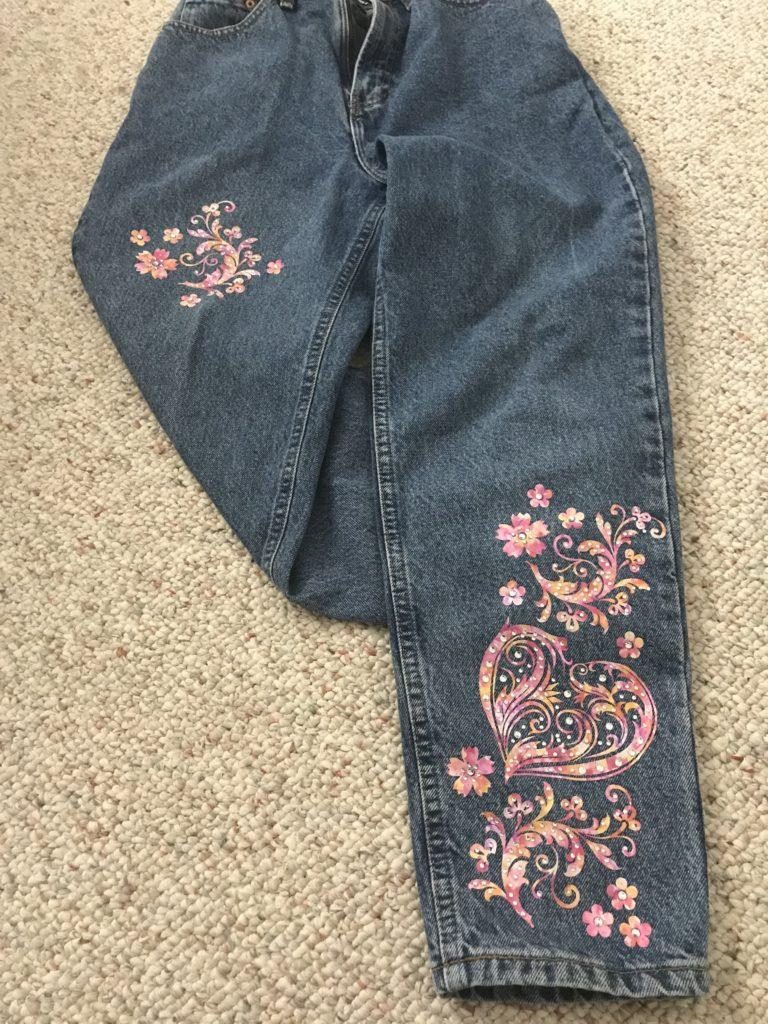 Embroidery with Sequin or Rhinestone Work