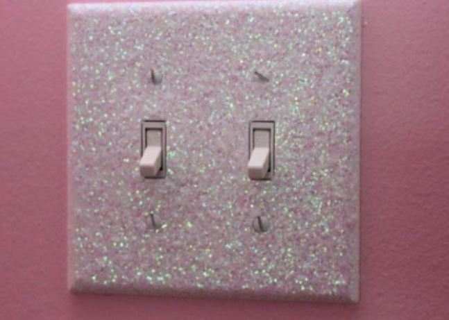 Glitter Light Switch Plates and Outlet Covers