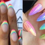 Rainbow Nails