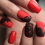 Red and Black Talons