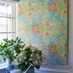 Shower Curtain into Large Wall Art