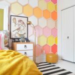 Wall Hexagon Paint Job