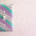 Washi Tape Light Switch