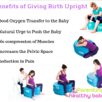 giving birth standing up