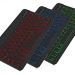 Arteck Universal Slim Portable Bluetooth Backlit Keyboard