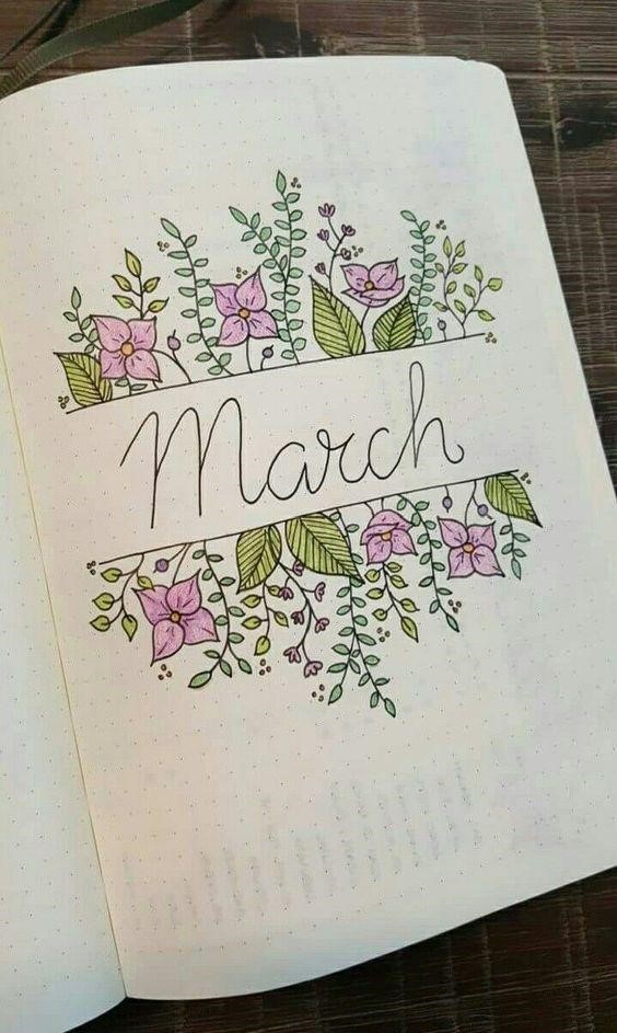 Doodle around your favourite month